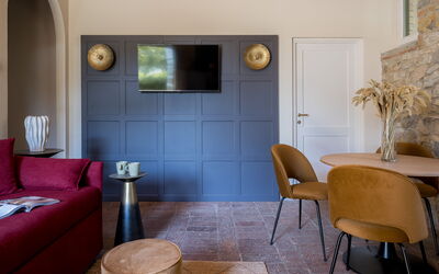 Accommodation:&nbsp;Relais Badia a Passignano - Appartamento Sauvignon