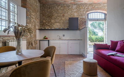 Accommodation:&nbsp;Relais Badia a Passignano - Appartamento Sauvignon