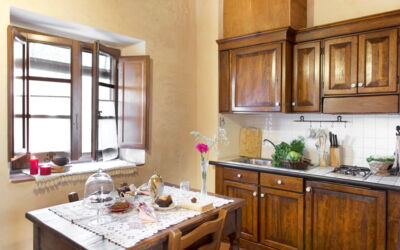 Bellina: Furniture, Interior Design, Kitchen, Cabinetry, Countertop, Wood, Flooring, Kitchen Appliance, Cupboard, Room