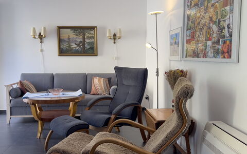 Anne-britt Home: Furniture, Flooring, Interior Design, Wood, Floor, Chair, Lighting, Living Room, Room, Home