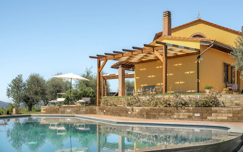 Villa Costa al Bagno: Swimming Pool, Resort, Furniture, Outdoor Furniture, Eco Hotel, Shade, Chair, Flowerpot, Outdoor Structure, Patio