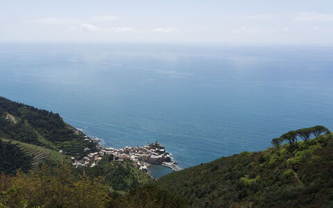 Casa Dolly, Monterosso 5 Terre: Blue, Water, Body Of Water, Coast, Coastal And Oceanic Landforms, Sea, Natural Landscape, Horizon, Landscape, Highland