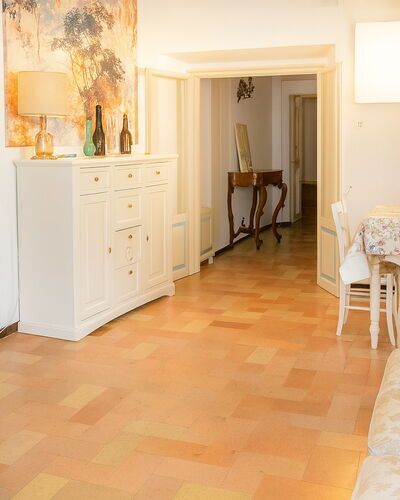 Appartamento la Fontana, Assisi: Furniture, Interior Design, Flooring, Floor, Wood, Ceiling, Room, Lighting, Living Room, Couch