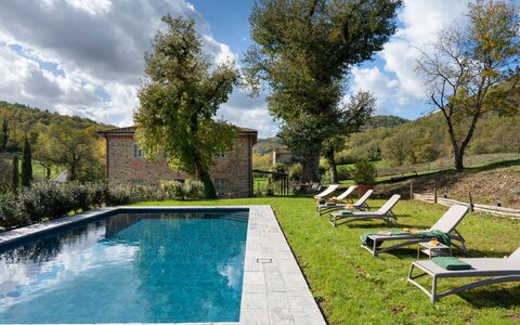 La Morella: Swimming Pool, Garden, Estate, Outdoor Furniture, Landscaping, Backyard, Villa, Water Feature, Eco Hotel, Farmhouse