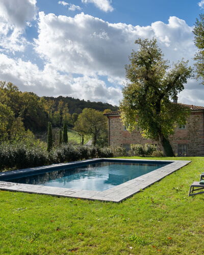 La Morella: Swimming Pool, Garden, Estate, Backyard, Outdoor Furniture, Landscaping, Lawn, Yard, Farmhouse, Hacienda