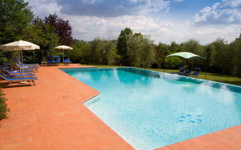 Relais de Ricci: Swimming Pool, Blue, Water, Resort, Outdoor Furniture, Water Feature, Eco Hotel, Shade, Leisure, Hacienda