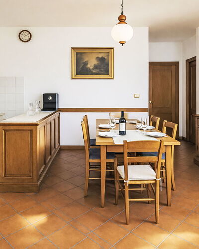 Casa Laura: Interior Design, Furniture, Flooring, Wood, Cabinetry, Ceiling, Floor, Countertop, Room, Kitchen