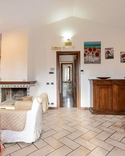 Casa Miramonti: Furniture, Interior Design, Flooring, Floor, Wood, Ceiling, Room, Lighting, Couch, Living Room