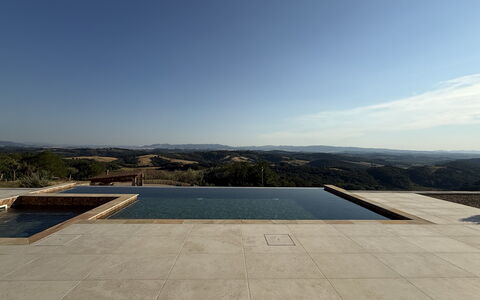 Villa Elisa: Swimming Pool, Composite Material, Tile, Flagstone, Concrete, Water Feature