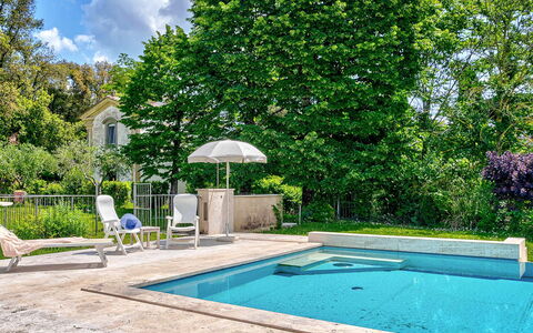 Villa Church: Swimming Pool, Garden, Shade, Resort, Landscaping, Water Feature, Backyard, Outdoor Furniture, Eco Hotel, Yard