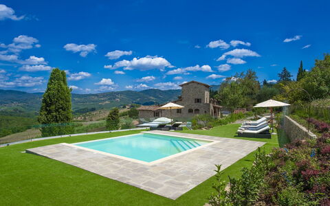 Villa Marinella: Swimming Pool, Hill, Mountain Range, Resort, Garden, Farmhouse, Landscaping, Estate, Lawn, Eco Hotel