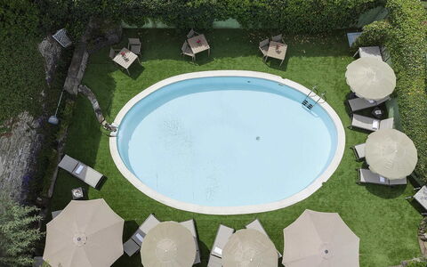 Villa Senio: Swimming Pool, Resort, Outdoor Furniture, Hotel, Umbrella, Chair, Boutique Hotel, Thermae