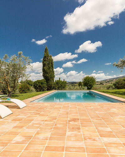 Villa Molinazzo 14: Swimming Pool, Outdoor Furniture, Garden, Landscaping, Flagstone, Shade, Tile, Resort, Eco Hotel, Water Feature