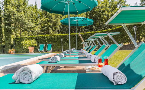 Villa Panorama: Outdoor Furniture, Swimming Pool, Resort, Sunlounger, Leisure, Umbrella, Chair, Eco Hotel, Hotel, Outdoor Table