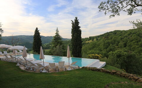 Borgo di San Biagio: Tree, Summer, Landscape, Swimming Pool, Hill Station, Outdoor Furniture, Landscaping, Larch, Eco Hotel
