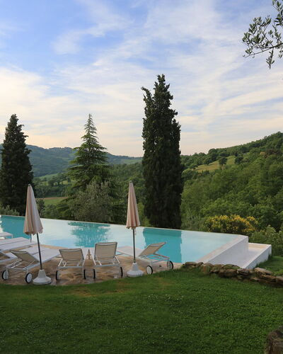 Borgo di San Biagio: Tree, Summer, Landscape, Swimming Pool, Hill Station, Outdoor Furniture, Landscaping, Larch, Eco Hotel