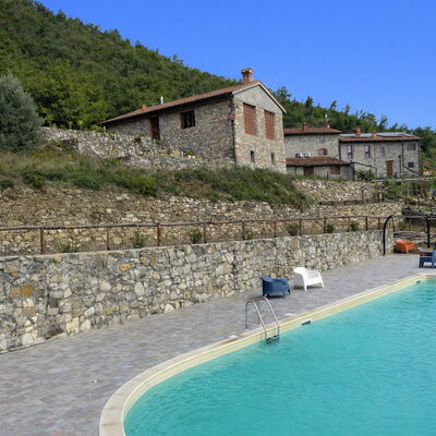 Borgo Antico, Pool, Barberino del Mugello: Swimming Pool, Outdoor Furniture, Resort, Flagstone, Thermae, Resort Town, Eco Hotel, Hacienda, Cobblestone, Villa