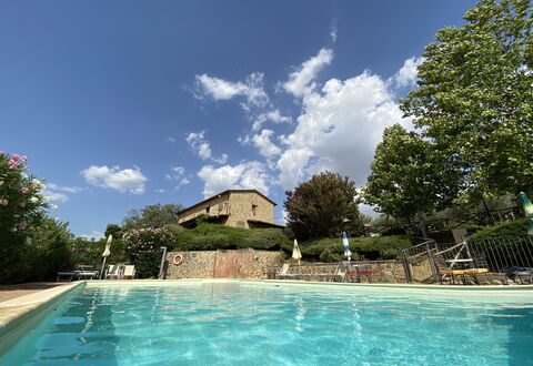 Terre di Giano Private Pool and View, Umbria: Swimming Pool, Hacienda, Resort, Villa, Eco Hotel, Water Feature, Backyard, Hotel, Resort Town, Thermae