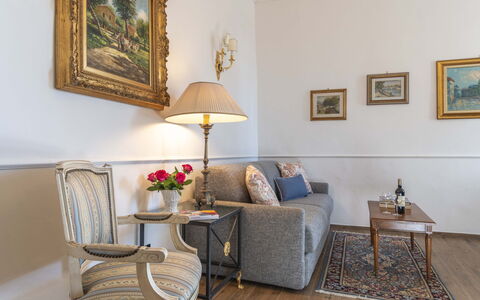 Maison D'Alice: Furniture, Interior Design, Couch, Flooring, Living Room, Picture Frame, Room, Lighting, Floor, Table