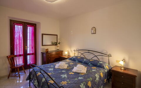 Gli Ulivi: Wall, Bedroom, Interior Design, Floor, Flooring, Bed, Furniture, Bed Sheet, Linens, Room