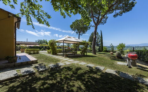Villa Quintino: Shrub, Garden, Shade, Landscaping, Yard, Chair, Flagstone, Outdoor Furniture, Backyard, Eco Hotel