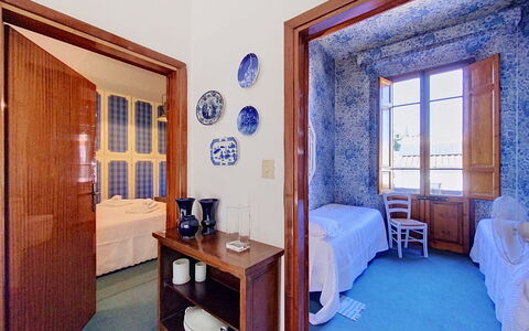 Lucia e Francesco: Wood, Bedroom, Floor, Bed Frame, Bed Sheet, Bedding, Bed, Wood Stain, Hardwood, Linens
