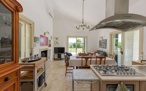 La Sorgente: Furniture, Flooring, Interior Design, Home, Floor, Countertop, Kitchen, Ceiling, Lighting, Chair