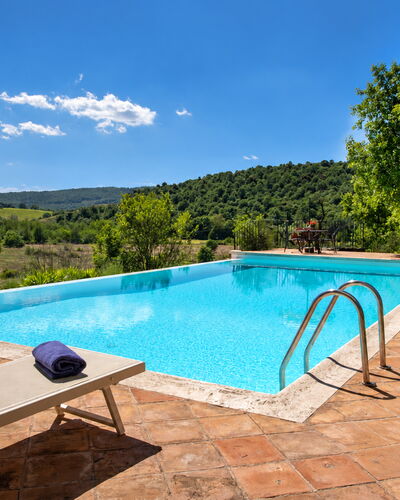 Villa Santa Barbara, Pool and Relax, Siena Country: Swimming Pool, Blue, Resort, Summer, Outdoor Furniture, Thermae, Eco Hotel, Sunlounger, Hacienda, Leisure
