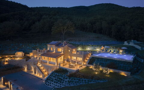 Villa Maddalena alla Guglielmesca: Landscape, Estate, Home, Cottage, Mansion, Villa, Village, Eco Hotel, Landscaping, Farmhouse