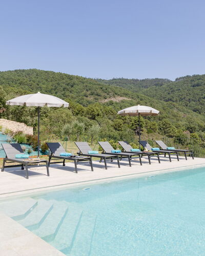 Villa Maddalena alla Guglielmesca: Mountainous Landforms, Mountain, Hill, Swimming Pool, Hill Station, Mountain Range, Resort, Eco Hotel, Outdoor Furniture, Ridge