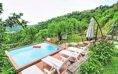 Cà Olivella: Furniture, Kitchen & Dining Room Table, Chair, Floor, Sea, Balcony, Ocean, Resort, Eco Hotel, Dining Room