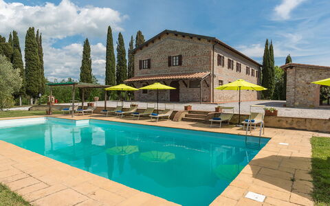 Podere Calcheto 14: Estate, Hacienda, Villa, Landscaping, Farmhouse, Larch, Hotel, Eco Hotel, Swimming Pool