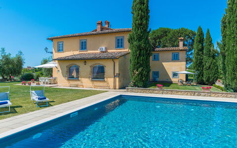 Villa Pucci 12: Blue, Swimming Pool, Estate, Garden, Villa, Landscaping, Hacienda, Mansion, Farmhouse