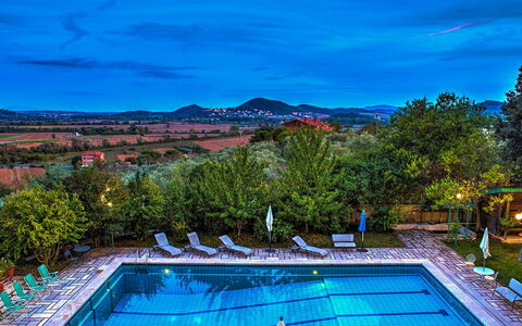 Villa Michelangelo 14: Blue, Water, Swimming Pool, Resort, Eco Hotel, Reflection, Resort Town, Outdoor Furniture, Thermae, Hotel