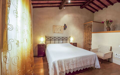 Buca delle Fate 8: Furniture, Interior Design, Bed, Wall, Bedroom, Flooring, Wood, Floor, Bed Sheet, Bedding
