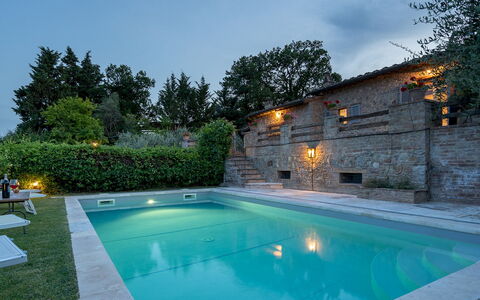 L'Oliveta 6: Swimming Pool, Composite Material, Estate, Water Feature, Resort, Backyard, Thermae, Hacienda, Garden, Landscaping