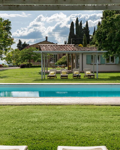 Torre Ginestre 12: Swimming Pool, Estate, Lawn, Hacienda, Outdoor Furniture, Shade, Garden, Farmhouse, Resort, Leisure