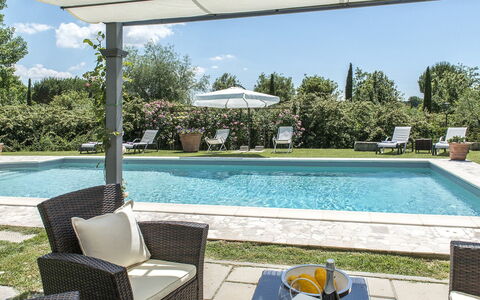 Albachiara 8: Swimming Pool, Outdoor Furniture, Furniture, Resort, Shade, Garden, Chair, Eco Hotel, Backyard, Outdoor Structure