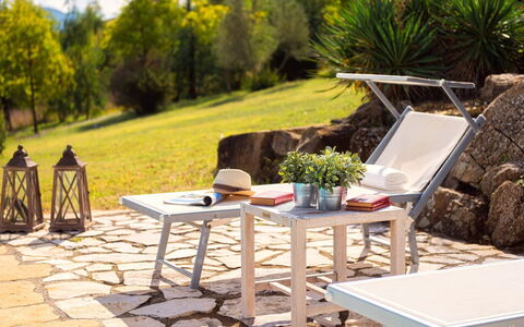 Cinque Cipressi 8: Furniture, Outdoor Furniture, Table, Chair, Outdoor Table, Patio, Shade, Coffee Table, Garden, Kitchen & Dining Room Table