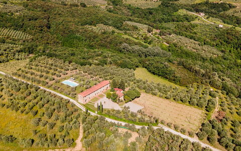 Villa Monnalisa 12: Landscape, Land Lot, Plain, Rural Area, Plantation, Estate, Bird'S-Eye View, Landscaping, Aerial Photography, Hacienda