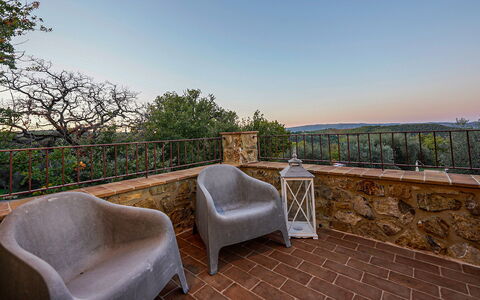 Amandula 6: Furniture, Outdoor Furniture, Chair, Outdoor Table, Shade, Patio, Balcony, Coffee Table, Flagstone, Kitchen & Dining Room Table