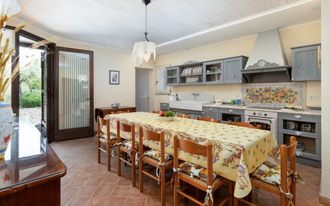 Antiche Pietre 10: Furniture, Interior Design, Wood, Table, Flooring, Ceiling, Kitchen & Dining Room Table, Room, Chair, Dining Room