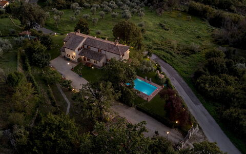 Vista del Lago 12: Swimming Pool, Residential Area, Estate, Resort, Architecture, House, Home, Human Settlement, Mansion, Farmhouse