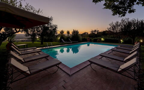 Vista del Lago 12: Swimming Pool, Outdoor Furniture, Resort, Furniture, Thermae, Eco Hotel, Sunlounger, Shade, Garden, Landscaping