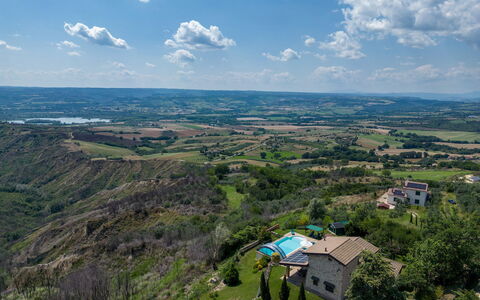 Il Casale del Nonno 8+2: Landscape, Highland, Bird'S-Eye View, Rural Area, Hill Station, Aerial Photography, Meadow, Fell, Chaparral, Shrubland