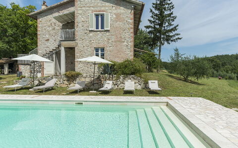 Villa la Corte 6: House, Cottage, Residential Area, Home, Estate, Farmhouse, Villa, Garden, Swimming Pool, Backyard