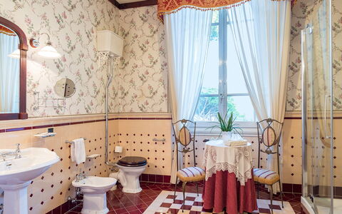 Villa Leonardo 30+6: Flooring, Interior Design, Floor, Furniture, Room, Chair, Light Fixture, Porcelain, Dining Room, Curtain