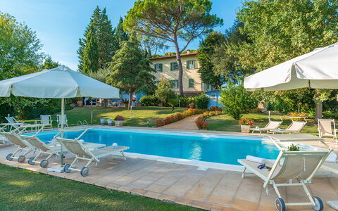 Villa Leonardo 30+6: Swimming Pool, Tree, Residential Area, Resort, Estate, Outdoor Furniture, Sunlounger, Home, Human Settlement, Thermae