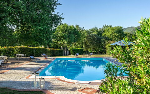 Tenuta Astolfi 12+3: Blue, Swimming Pool, Resort, Shade, Outdoor Furniture, Eco Hotel, Garden, Landscaping, Hacienda, Backyard