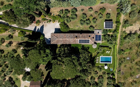 Tenuta Sagherina 8: Home, Residential Area, Landscape, House, Estate, Land Lot, Swimming Pool, Bird'S-Eye View, Garden, Aerial Photography